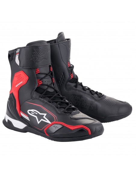 Zapatillas Alpinestars Superfaster | Negro-rojo-blanco