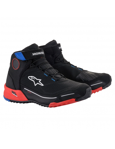 Zapatillas Alpinestars Honda CR-X Drystar | Negro-rojo-gris