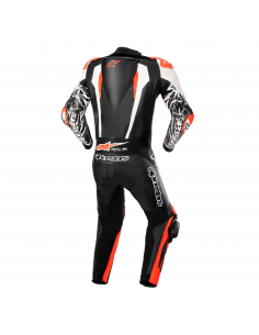 Mono Alpinestars Profesional Racing Absolute V2 | Negro-blanco-rojo fluor 2