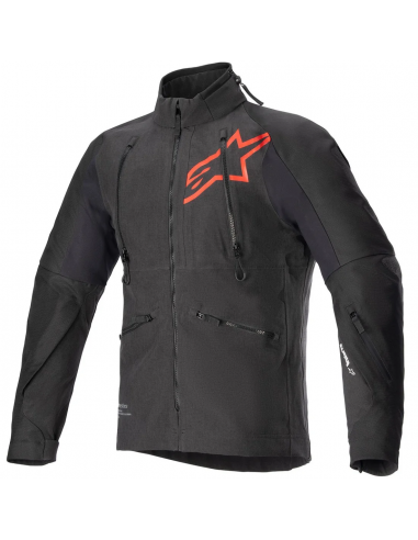 Chaqueta Alpinestars Hyde XT Drystar XF | Negro y rojo