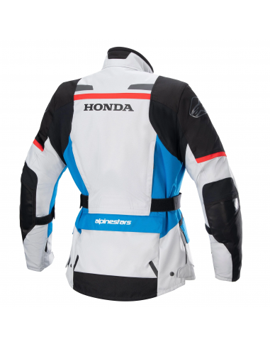 Chaqueta Alpinestars Honda Stella Andes V3 Drystar | Gris-azul-rojo