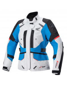 Chaqueta Alpinestars Honda Stella Andes V3 Drystar | Gris-azul-rojo