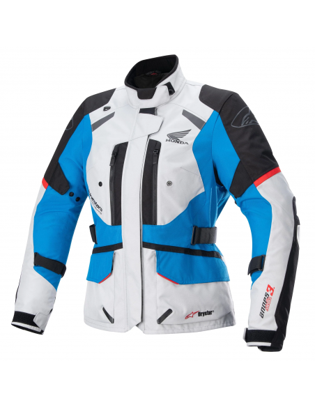 Chaqueta Alpinestars Honda Stella Andes V3 Drystar | Gris-azul-rojo