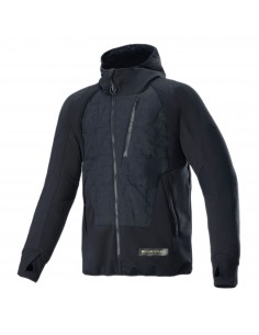 Chaqueta Alpinestars MO.ST.EQ Hybrid Hooded | Negro