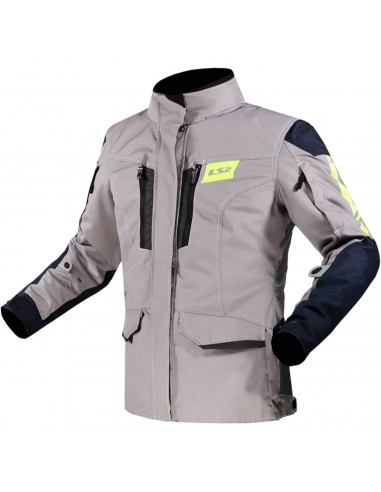 Chaqueta LS2 Metropolis EVO Lady | Titanio-amarillo
