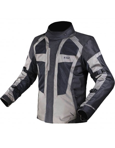 Chaqueta LS2 Scout Lady | Negro-gris oscuro