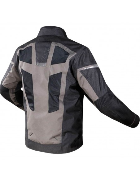 Chaqueta LS2 Scout Lady | Negro-gris oscuro