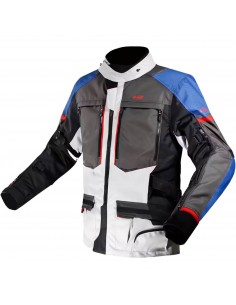 Chaqueta LS2 Norway | Azul-negro-gris-rojo