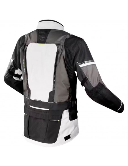 Chaqueta LS2 Norway | Negro-gris-amarillo