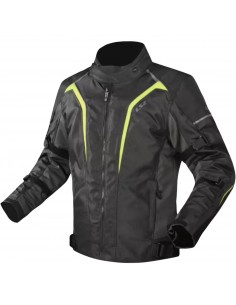 Chaqueta LS2 Sepang | Negro-gris-amarillo fluor