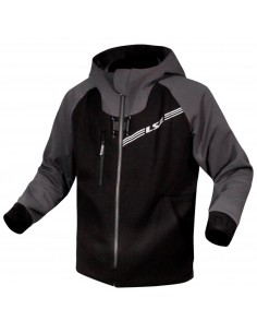 Chaqueta LS2 Throttle | Negro-gris oscuro