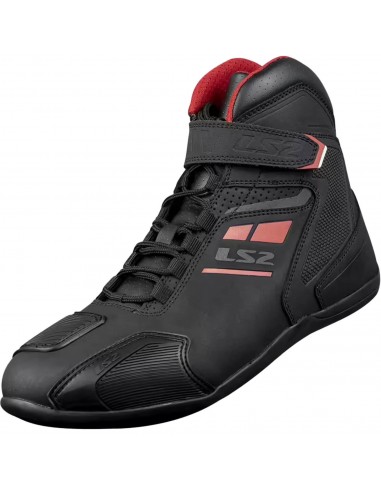 Botas LS2 Garra | Negro-rojo