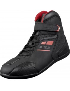 Botas LS2 Garra Lady | Negro-rojo