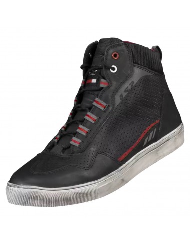 Zapatillas LS2 Zoe | Negro-rojo