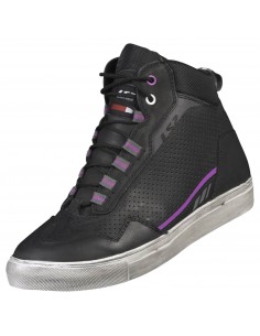Zapatillas LS2 Zoe Lady | Negro y morado