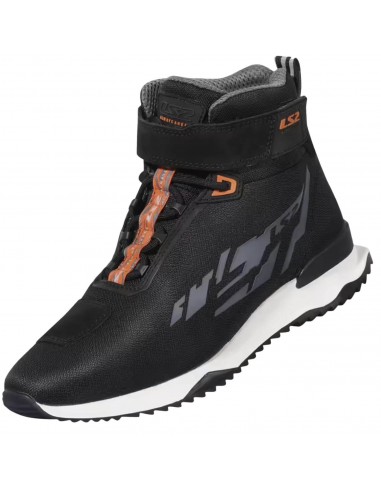 Botas LS2 Acrux | Negro-naranja fluor