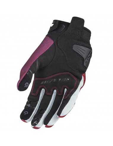 Guantes LS2 Dart 2 Lady | Negro-rojo-gris