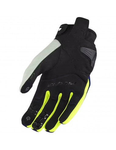 Guantes LS2 Dart 2 | Azul-amarillo flúor