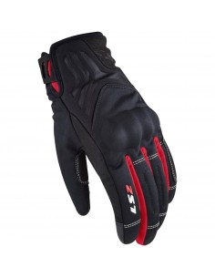 Guantes LS2 Jet 2 Lady | Negro-rojo