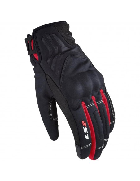 Guantes LS2 Jet 2 Lady | Negro-rojo