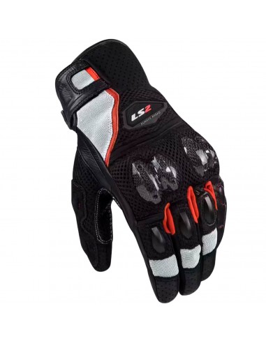 Guantes LS2 Spark 2 Air | Negro-amarillo fluor