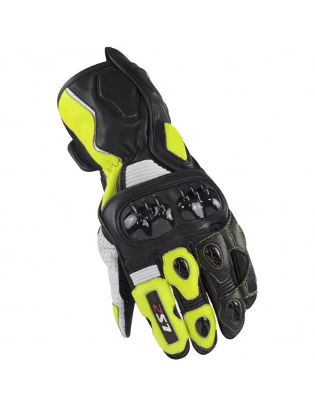Guantes LS2 Swift Racing | Negro-amarillo