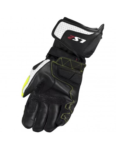 Guantes LS2 Swift Racing | Negro-amarillo