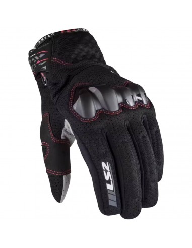 Guantes LS2 Chaki  | Negro