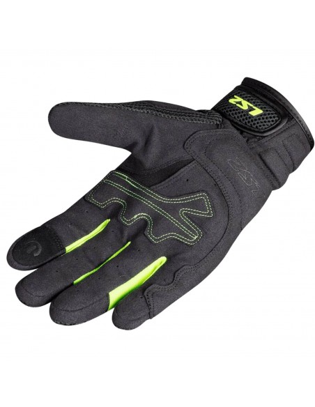 Guantes LS2 Kubra | Negro-amarillo fluor