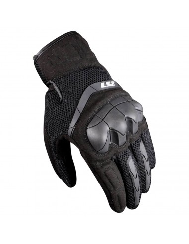 Guantes LS2 Kubra | Negro-amarillo fluor