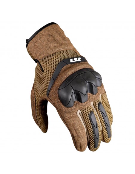 Guantes LS2 Kubra | Marrón