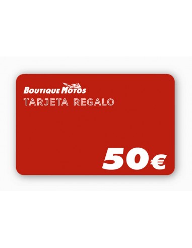 Tarjeta Regalo Boutique Motos