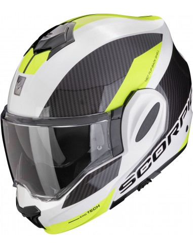 Casco Scorpion Exo-Tech Evo Team | Azul-negro-blanco