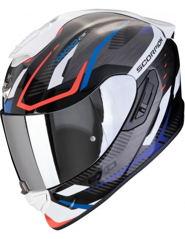 Casco Scorpion Exo-1400 Evo 2 Air Accord | Negro-azul-blanco