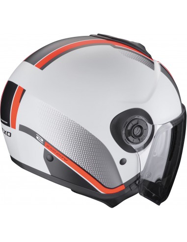 Casco Scorpion Exo-City II Vel | Mate-Gris y rojo