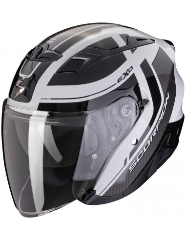 Casco Scorpion Exo-230 Pul | Negro y amarillo neón