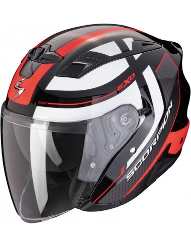 Casco Scorpion Exo-230 Pul | Negro y amarillo neón
