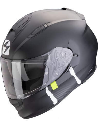 Casco Scorpion Exo-491 Code | Mate-Negro y plata