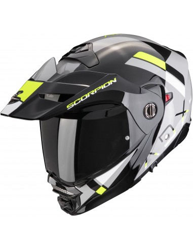 Casco Scorpion ADX-2 Galane | Mate-Negro y plata