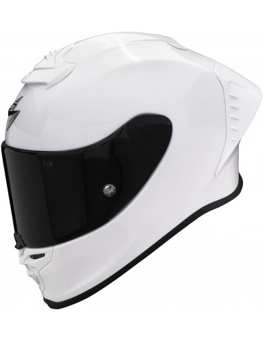 Casco Scorpion Exo-R1 FIM1 Air Solid | Blanco perla
