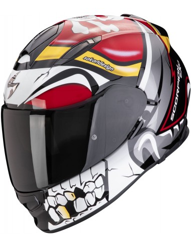 Casco Scorpion Exo-491 Pirate | Rojo