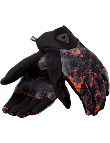 Guantes Revit Continent WB | Negro y naranja