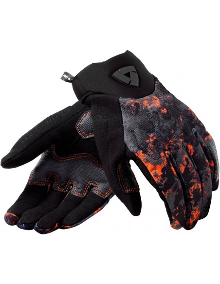 Guantes Revit Continent WB | Negro y naranja