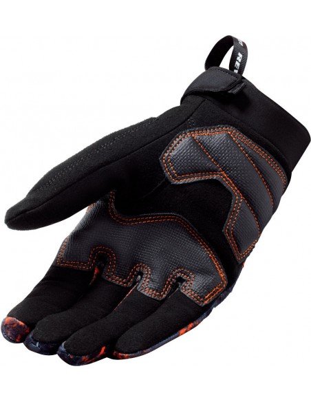 Guantes Revit Continent WB | Negro y naranja