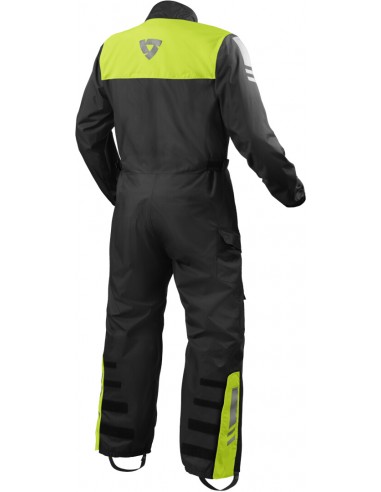 Traje Lluvia Revit Pacific 4 H2O | Negro y amarillo fluor