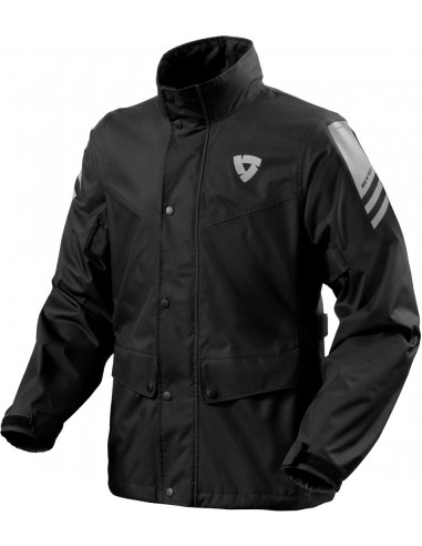Chaqueta Lluvia Revit Nitric 4 H2O | Negro