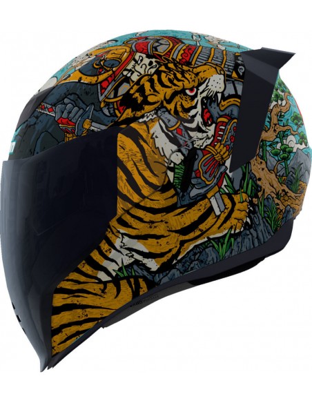 Capacete Icon Airform Dark | Preto Fosco
