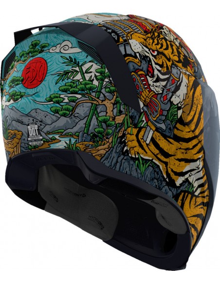 Capacete Icon Airform Dark | Preto Fosco
