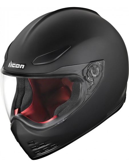 Capacete Icon Domain Rubatone | Preto Fosco