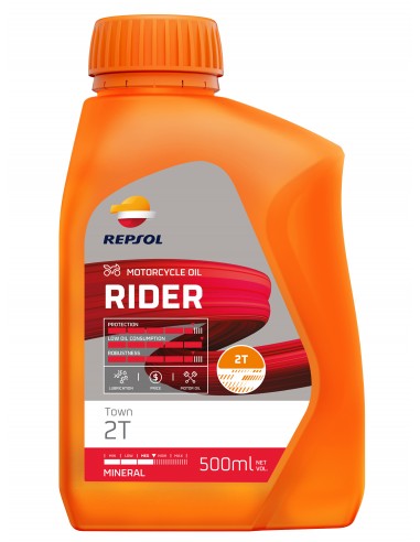 Aceite Repsol Rider Town 2T 500 ml